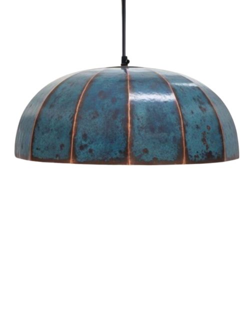 Handmade Copper Dome Pendant Light