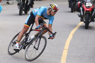 Greg van Avermaet riding during the 2016 Olympics in Rio