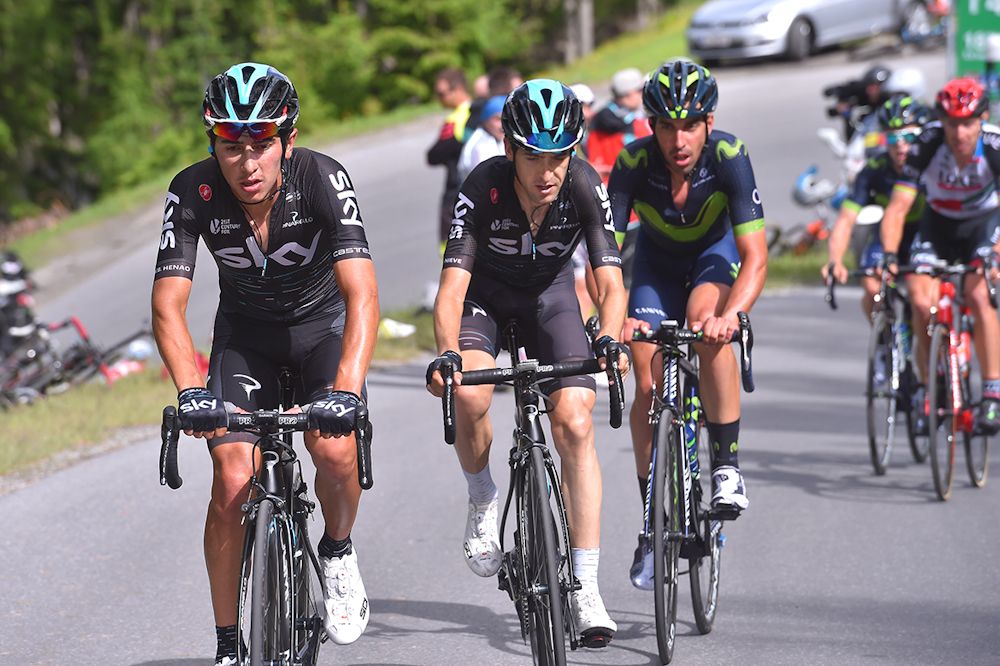 Sebastian Henao and Mikel Nieve