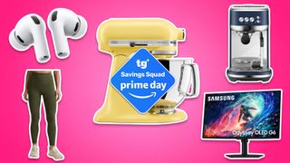 Collage of items on sale for Prime Big Deal Days