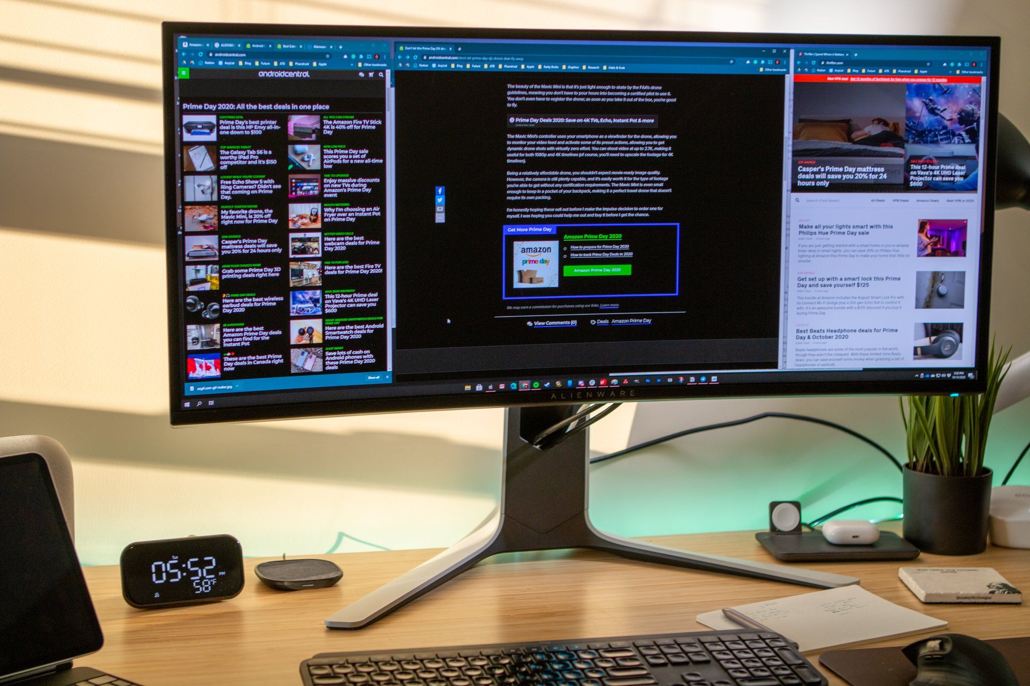 Save $350 on the Alienware AW3420DW Curved Monitor for the best gaming ...