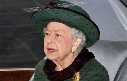 The Queen, The Queen involved in near collision