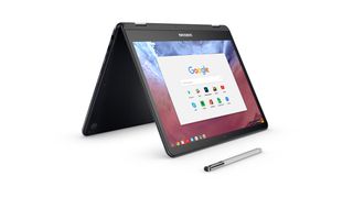 The Samsung Chromebook Pro in its final production color