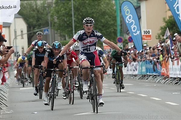 Andr&eacute; Greipel (Lotto Belisol Team) wins stage 1 of the Tour of Luxembourg