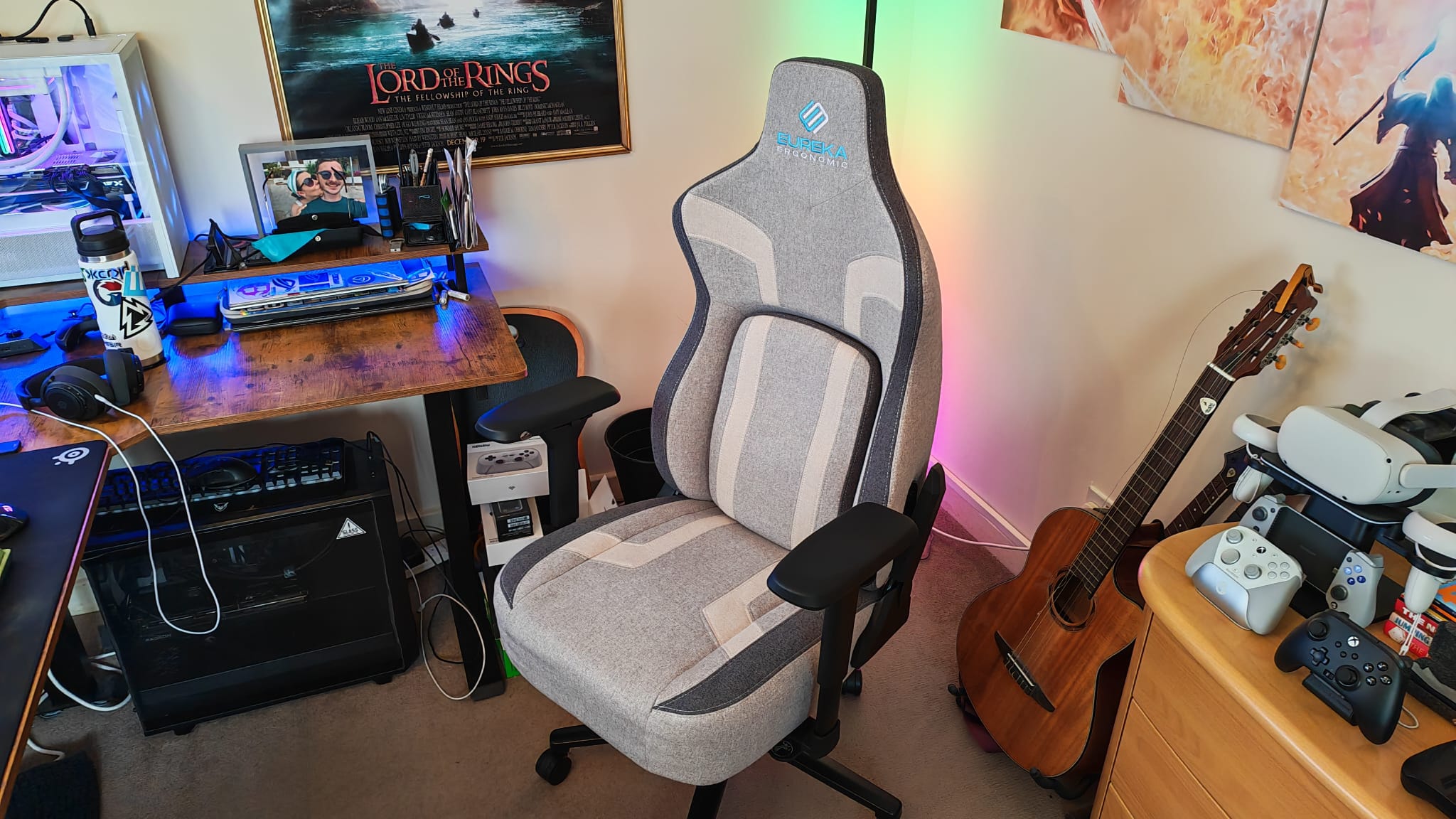 A gray Eureka Ergonomic Python II