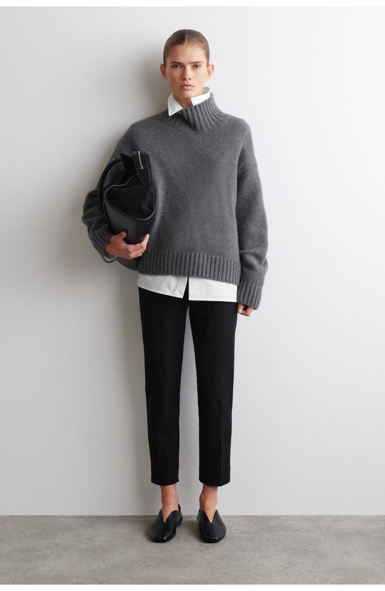 Slim-Leg Cropped Pants