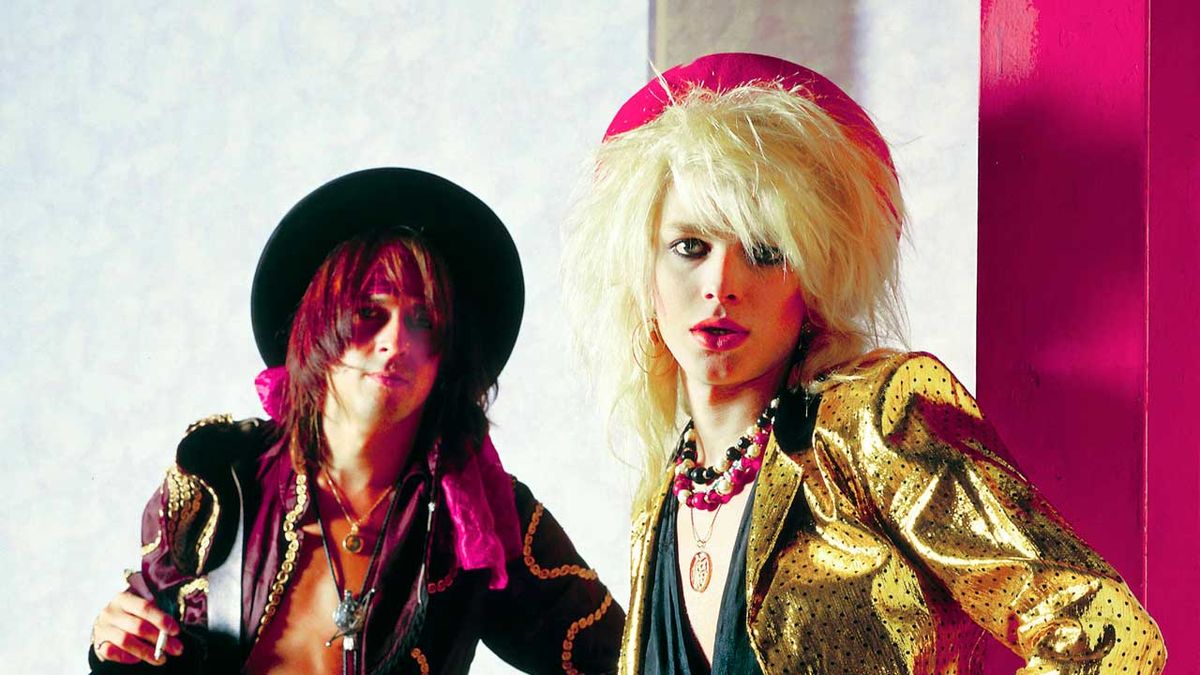 Andy McCoy and Michael Monroe of Hanoi Rocks