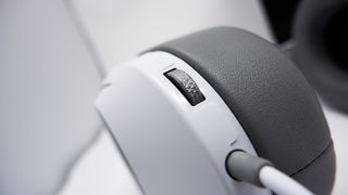 Corsair HS55 Stereo gaming headphones shot on a white background