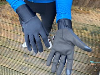 Dhb windproof 2025 cycling gloves