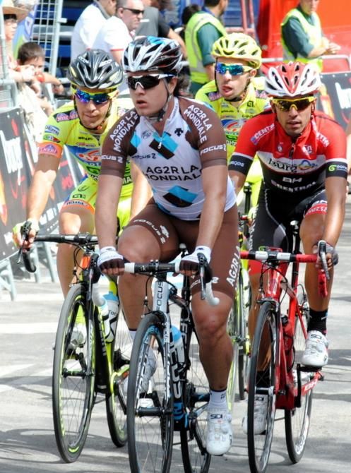 Carlos Betancur (Ag2r) ended the stage far behind the peloton
