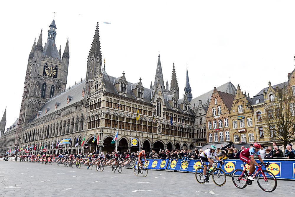The 2018 Gent-Wevelgem peloton