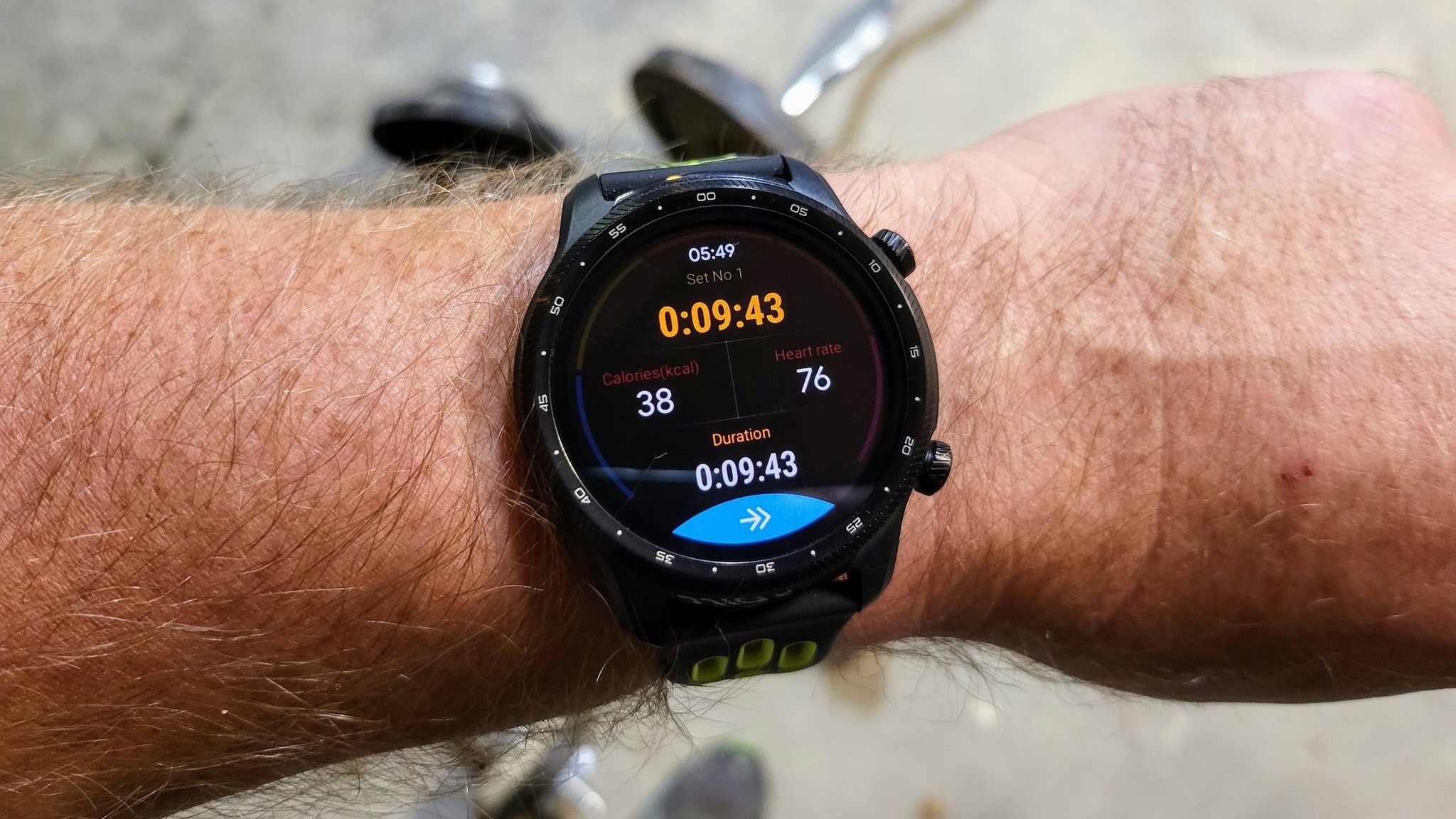 TicWatch Pro 3 Ultra GPS workout tracking