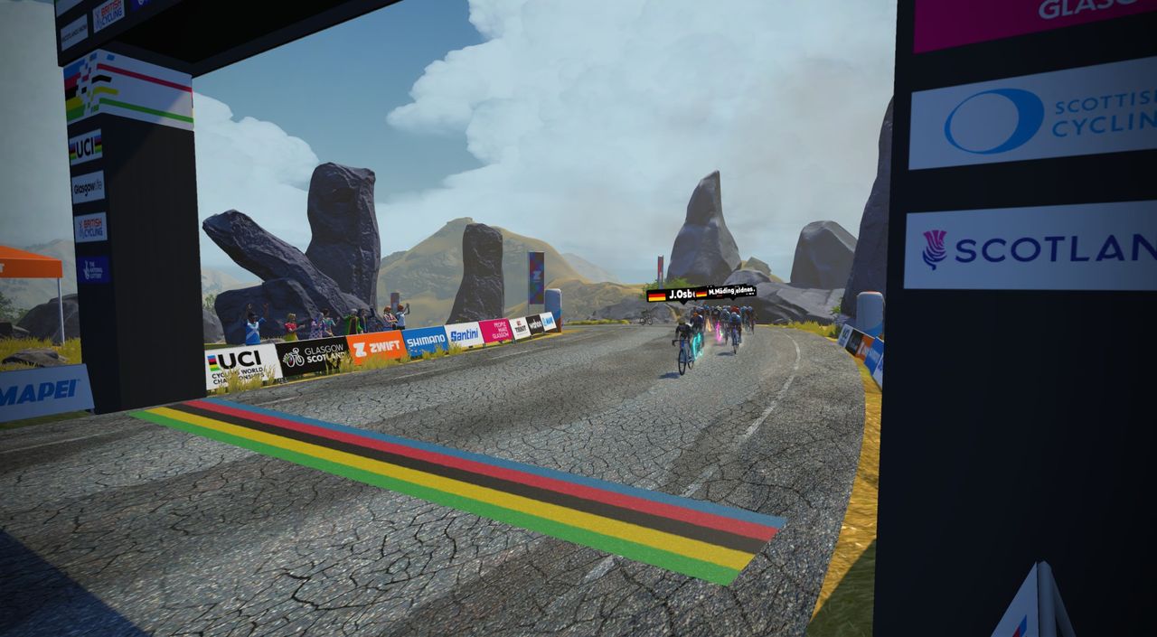 Images from the 2023 UCI Esports World Championships