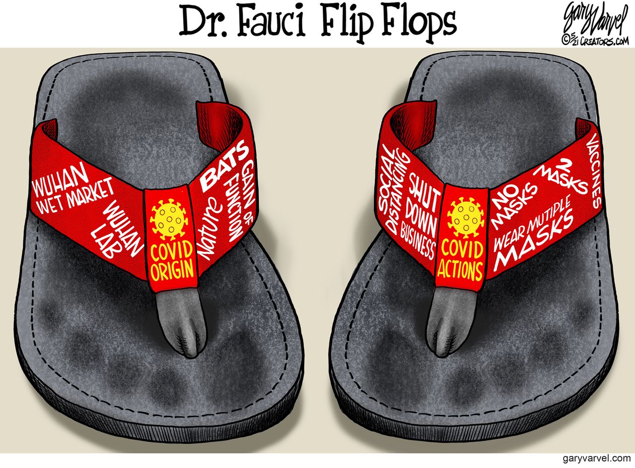 Fauci&amp;#039;s new footwear