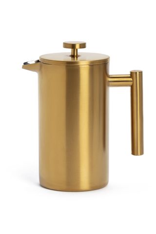 Gold double walled cafetiere from Habitat