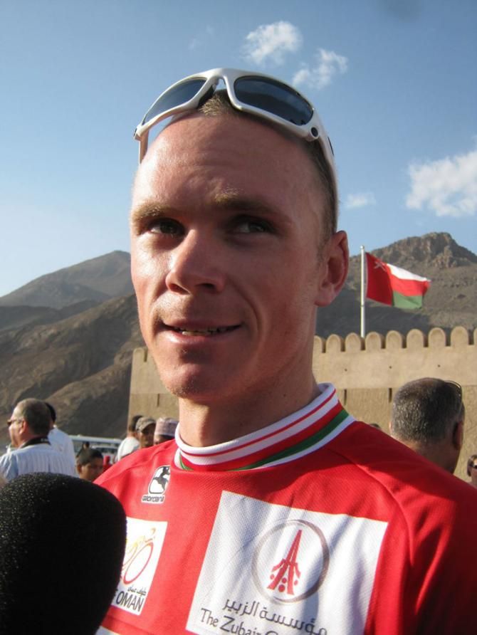 Chris Froome (Sky) is the new leader at the Tour of Oman.