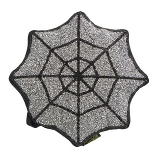 Sparkles Home Sequin Spider Web Pillow