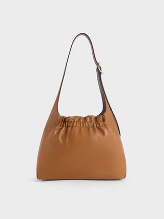 Brigette Ruched Shoulder Bag