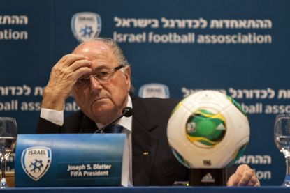 Fifa head Sepp Blatter in 2013