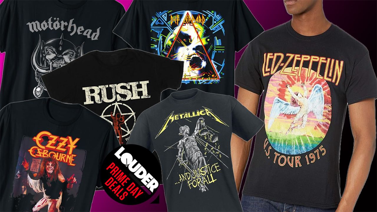 Save up to 30% on rock and metal t-shirts this Prime Day... but be quick!