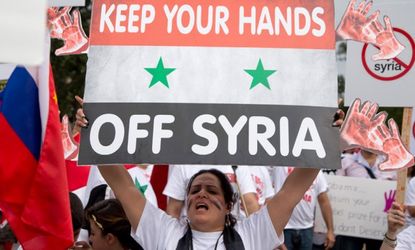 Syria protesters