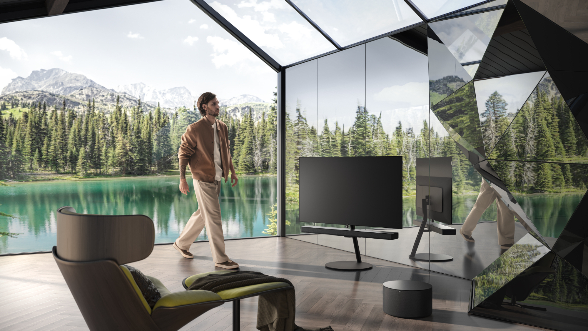 Loewe's latest premium OLED TV gets a gaming upgrade and an 'Inspiring' new name