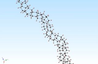 Diamond Nanothread Molecule
