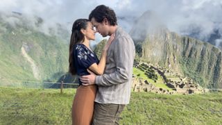Rhiannon Fish and Alec Santos in A Machu Picchu Proposal