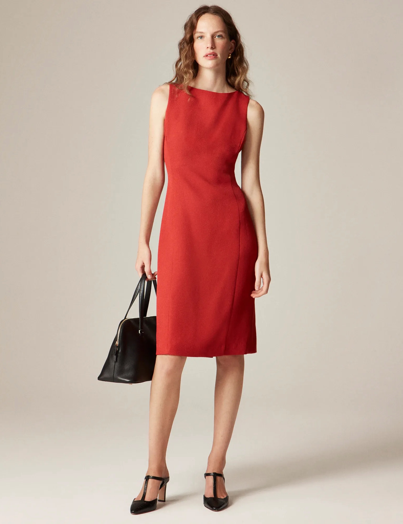 J.Crew, Sleeveless Suit Dress in Boucl&amp;eacute;