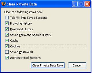 Ditch Temp files, Cookies, and Cached Pages