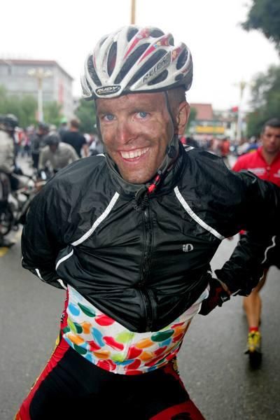 Nick Reistad (Jelly Belly) still smilling after the tough day that was.