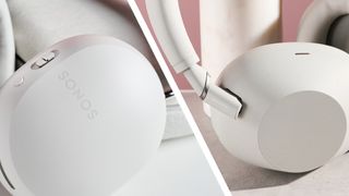 Sonos Ace headphones and Sony WH-1000XM6 headphones side-by-side.