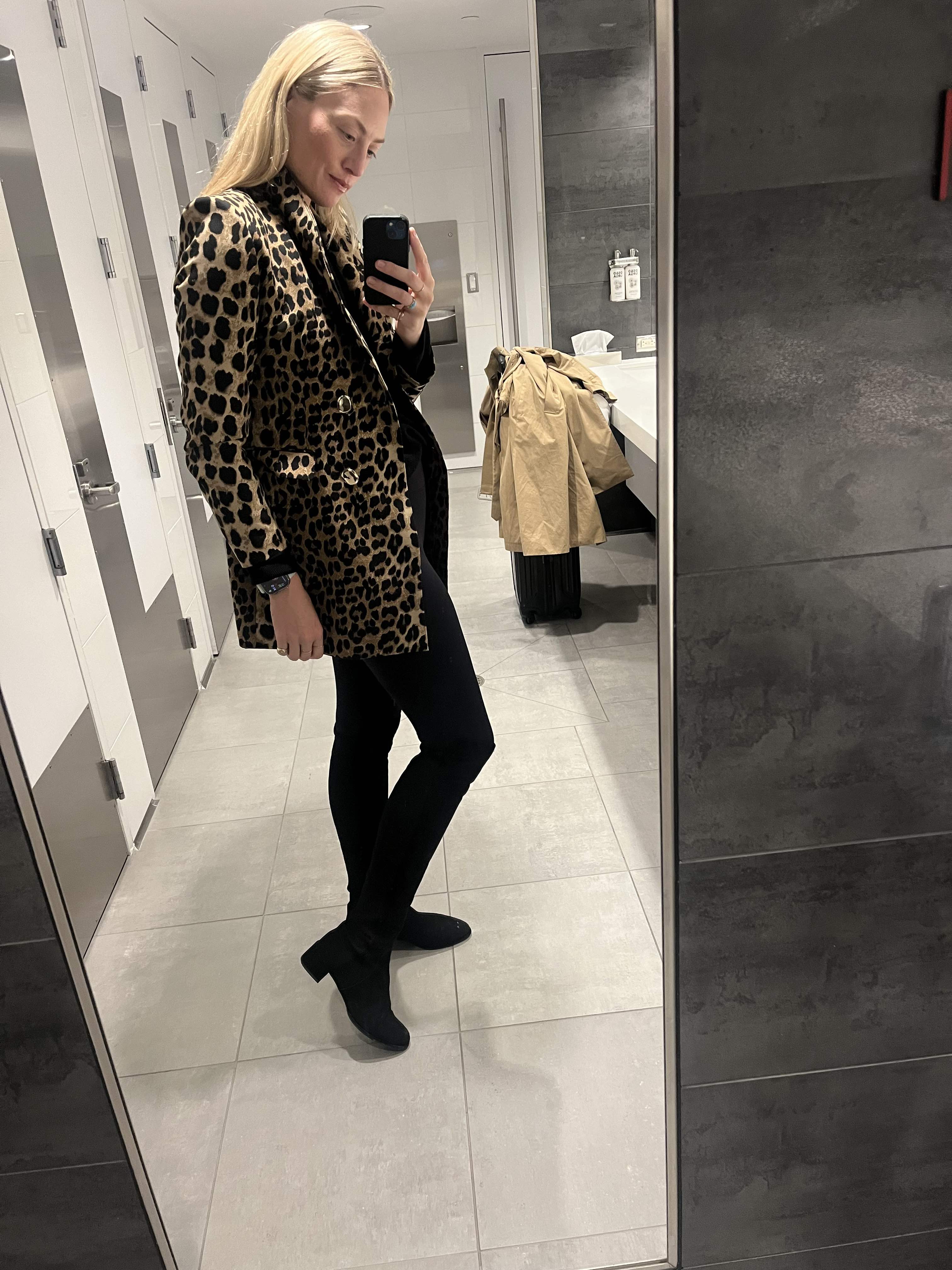 Brooke Ely Danielson in flight outfits