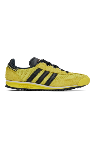 Wales Bonner Yellow & Black Adidas Originals Edition Sl76 Sneakers