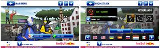Red Bull Kart Fighter World Tour Menu