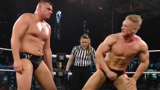 Walter and Ilja Dragunov at NXT TakeOver 36