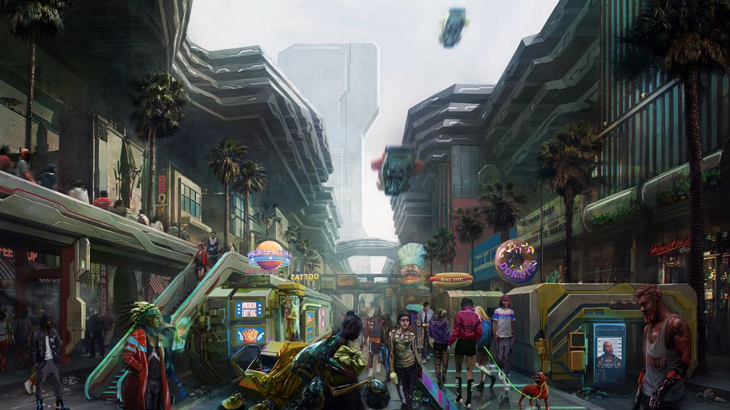 Here's Some Beautiful New Cyberpunk 2077 Concept Art | PC Gamer