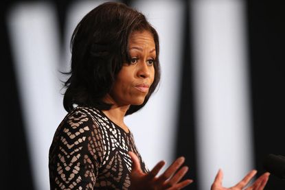 Michelle Obama: 'Barack and I see our own daughters' in Nigeria&rsquo;s kidnapped schoolgirls