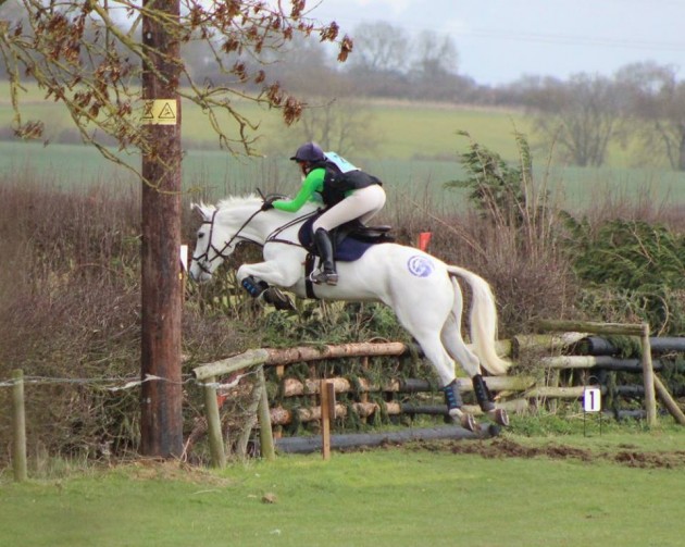 Izzy having a great ride