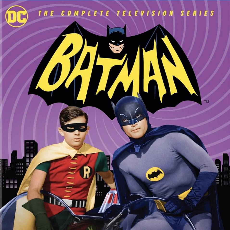 Cover of Batman 1960s TV show Blu-ray set