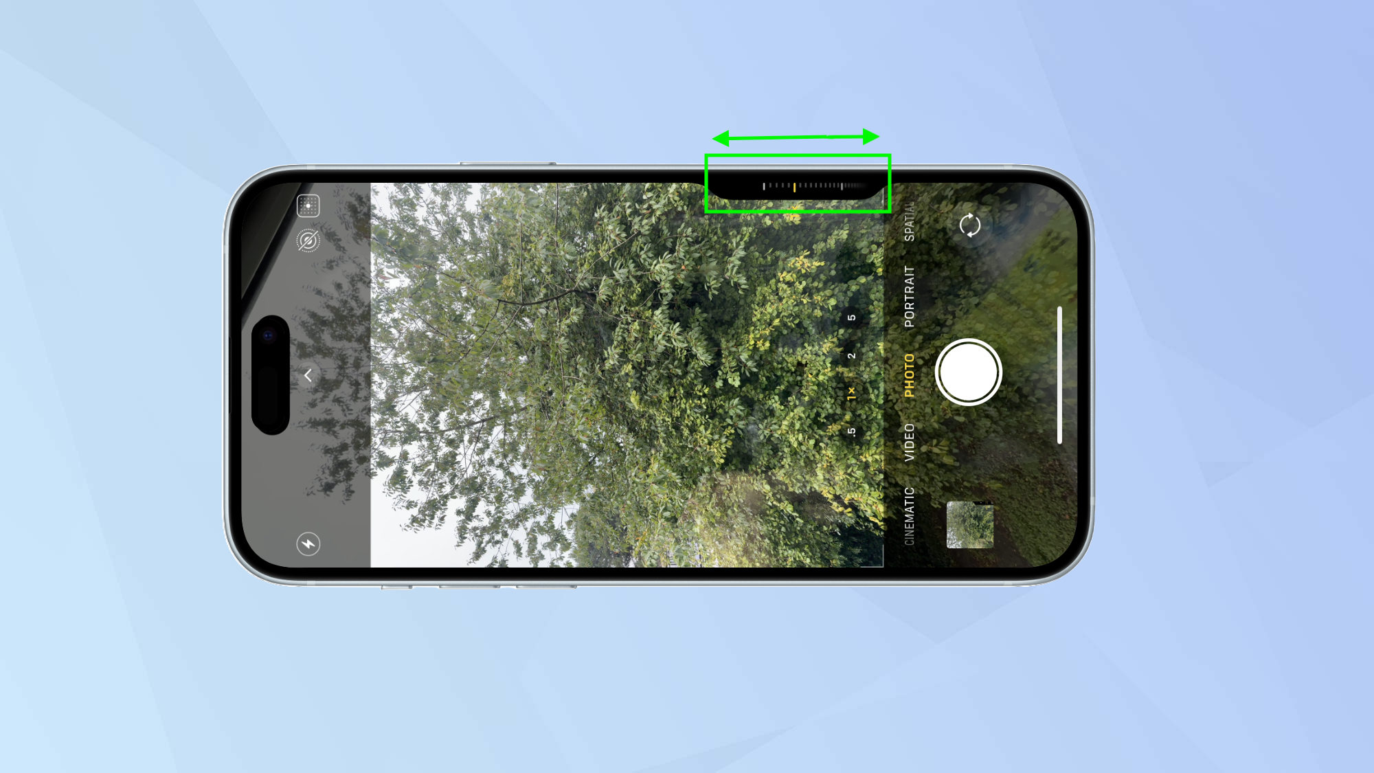 How to take a photo using the iPhone 16 Pro/Pro Max camera controls