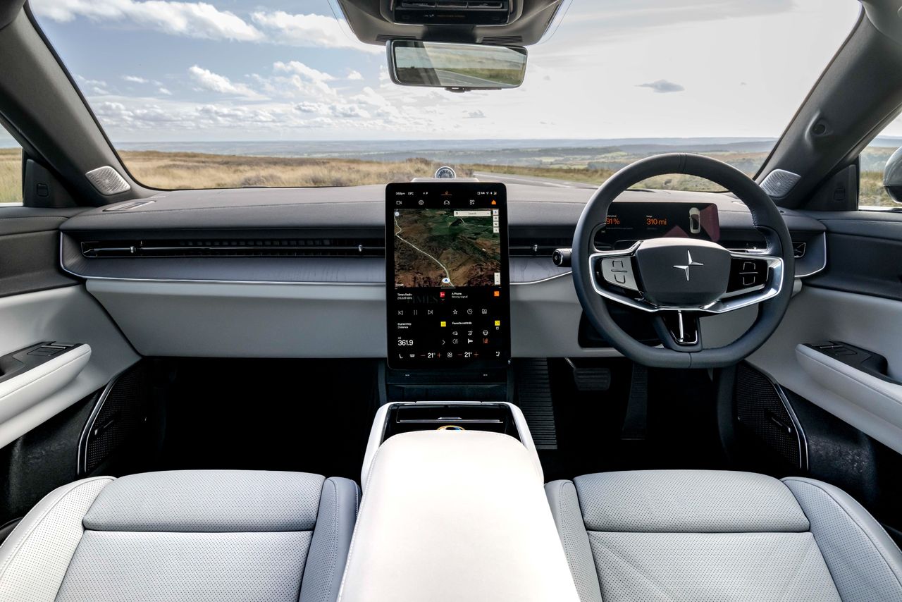 Polestar 5 interior details