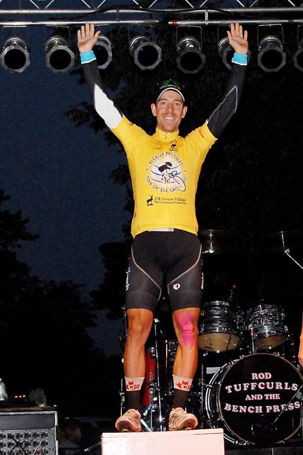 Francois Parisien (Spidertech p/b C10) took over the GC lead