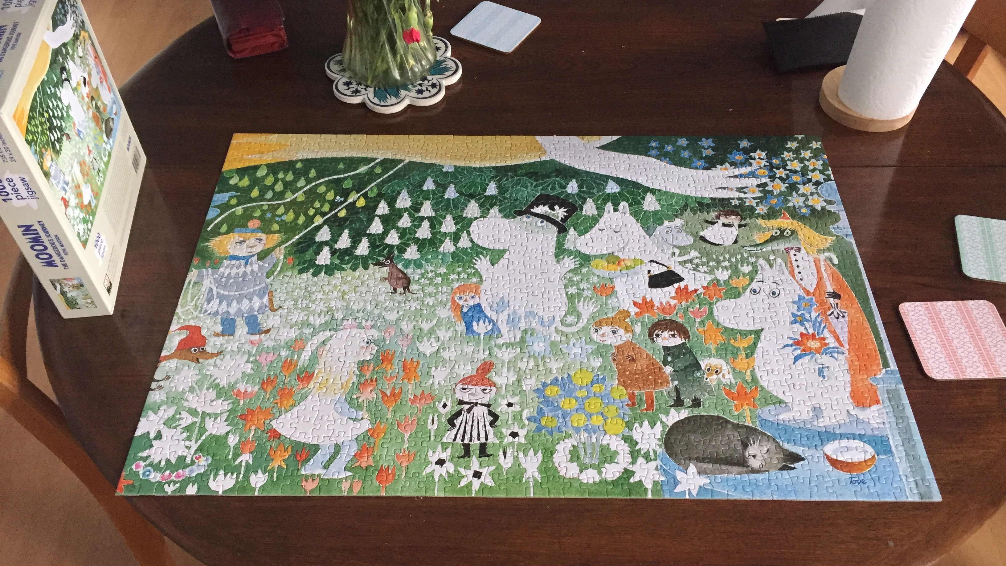 3000 Pieces of Adult Jigsaw Puzzle Game Scenery Wolf Each Piece is Unique and Perfectly Combined