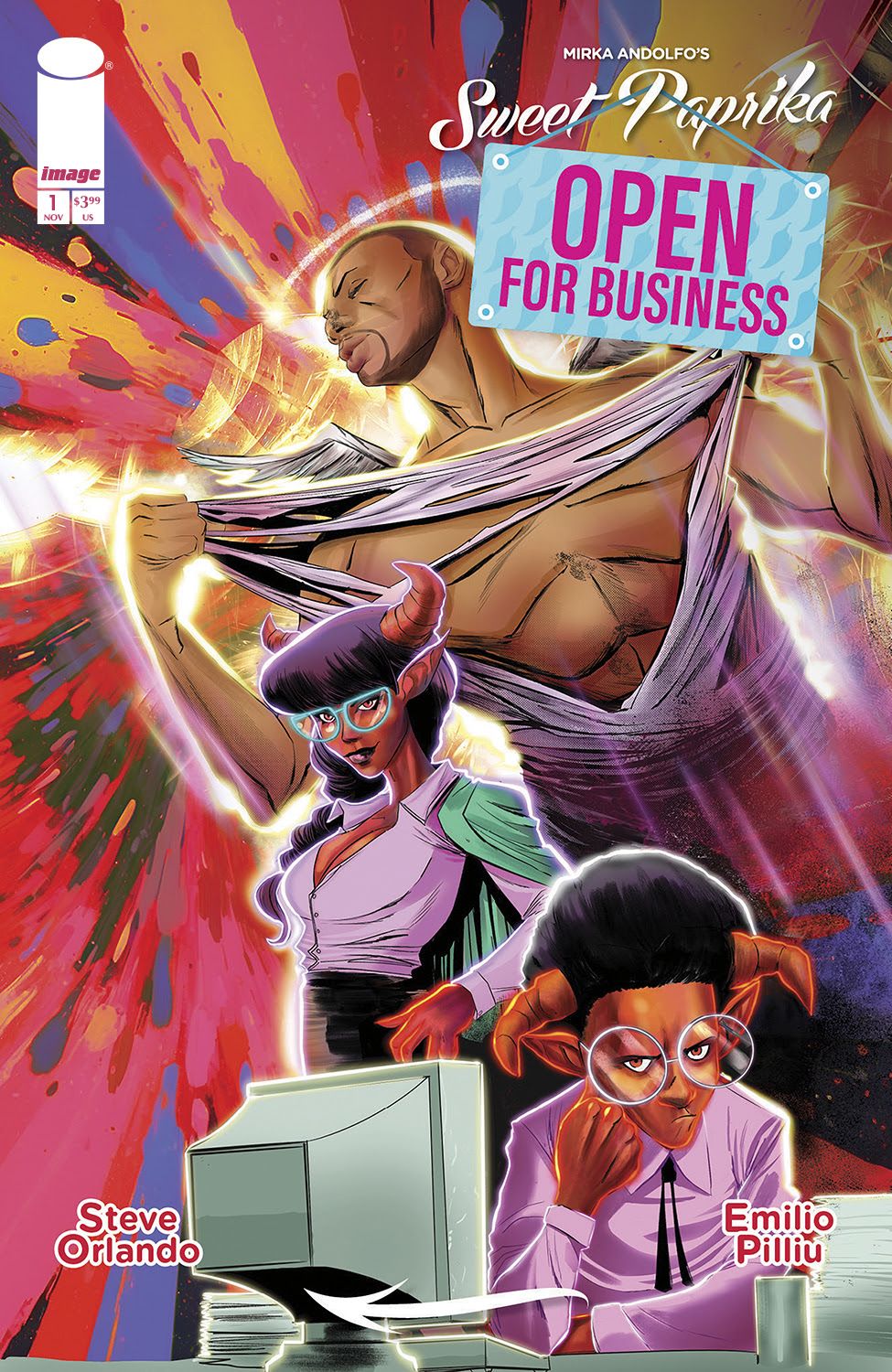 Covers for Sweet Paprika: Open For Business #1