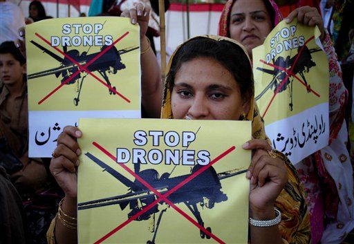 Drone protests in Pakistan