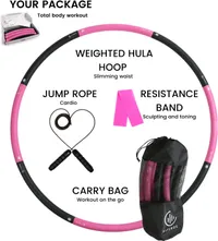 Fiteroc weighted hula hoop: was $39 now $29 @ Amazon