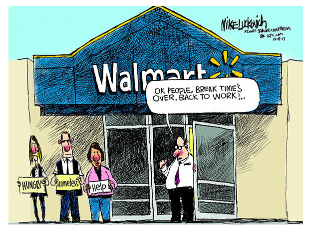 Editorial cartoon Walmart | The Week