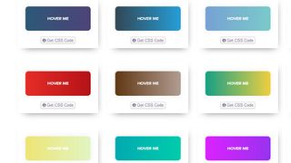Satisfying gradient hover effects