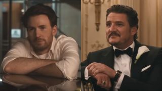 Chris Evans and Pedro Pascal in Materialists